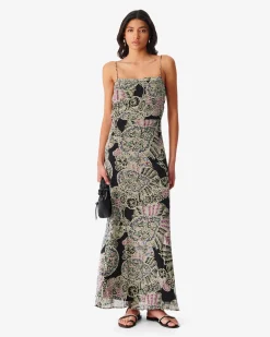 Robe Longue Imprimee Ralni