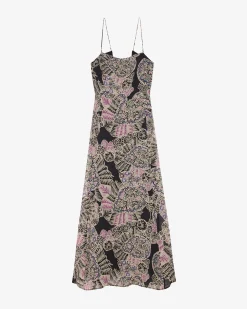 Robe Longue Imprimee Ralni