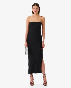 Robe Longue Satinee Luza