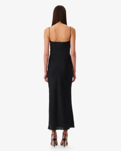 Robe Longue Satinee Luza