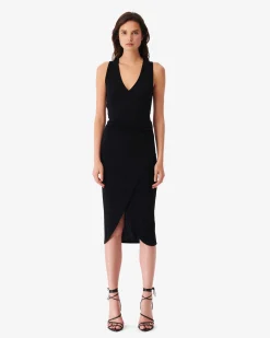 Robe Midi Col V Cindyaspe