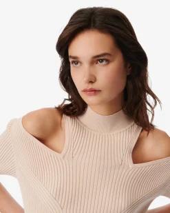 Robe Midi Cotelee Priscilla