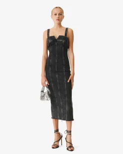 Robe Midi En Jean Fijara