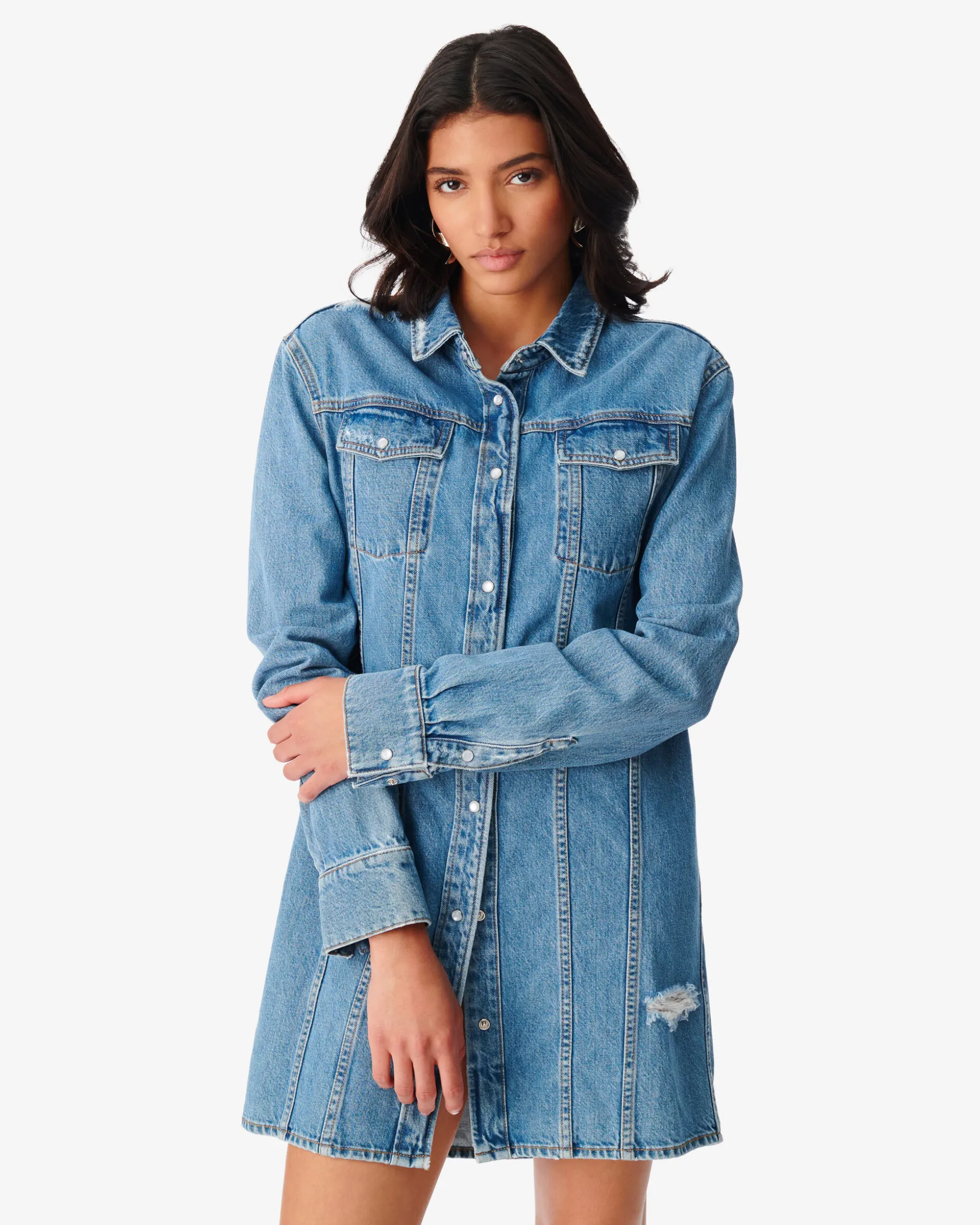Robe-Chemise En Jean Dalka