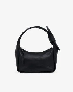 Sac En Cuir Avec Noeud Noue