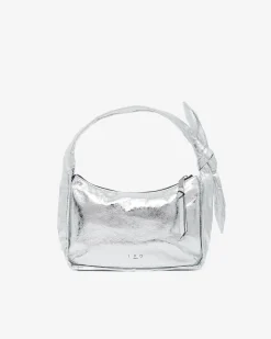 Sac En Cuir Avec Noeud Noue