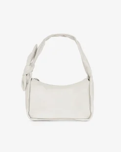 Sac En Cuir Avec Noeud Noue