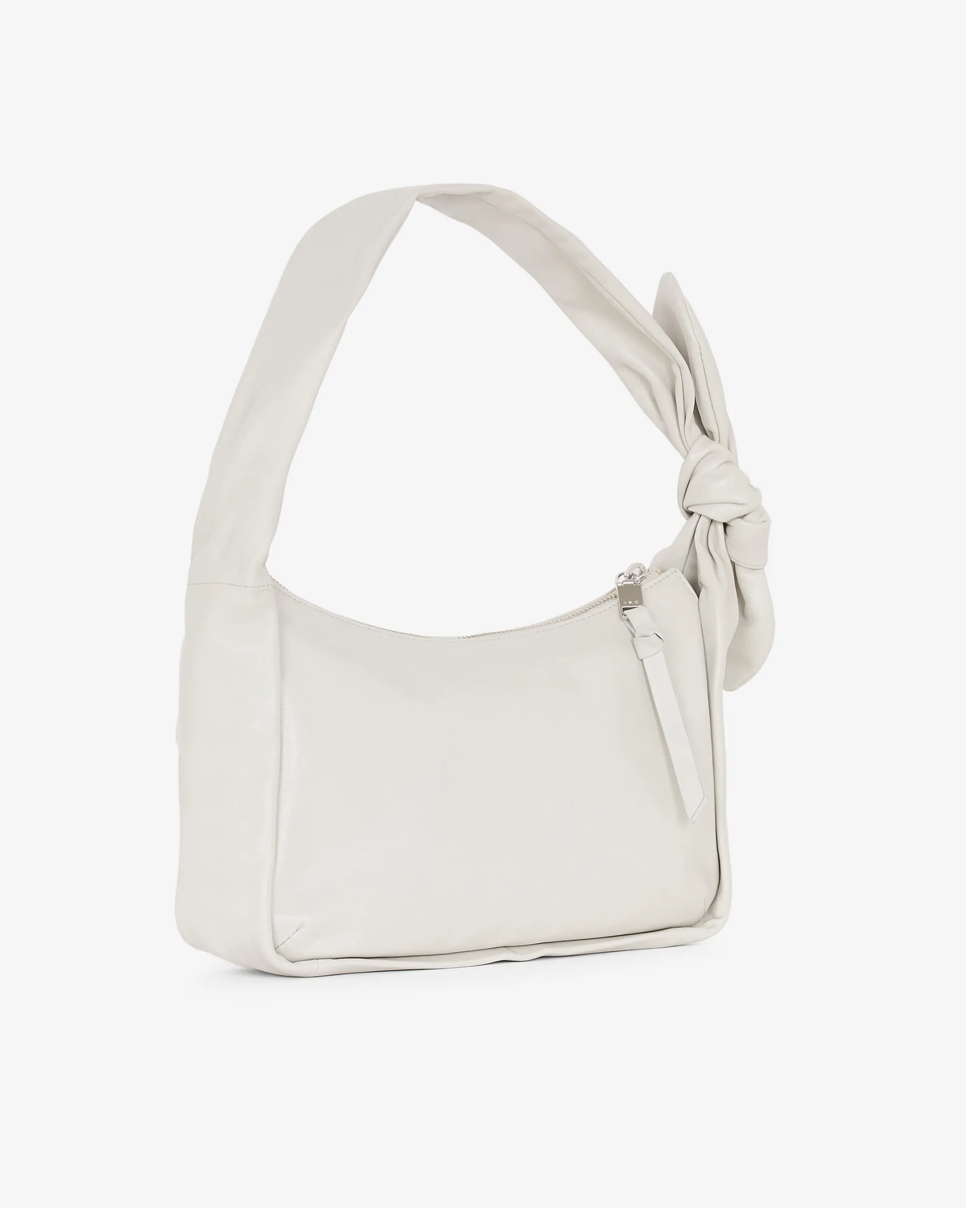 Sac En Cuir Avec Noeud Noue