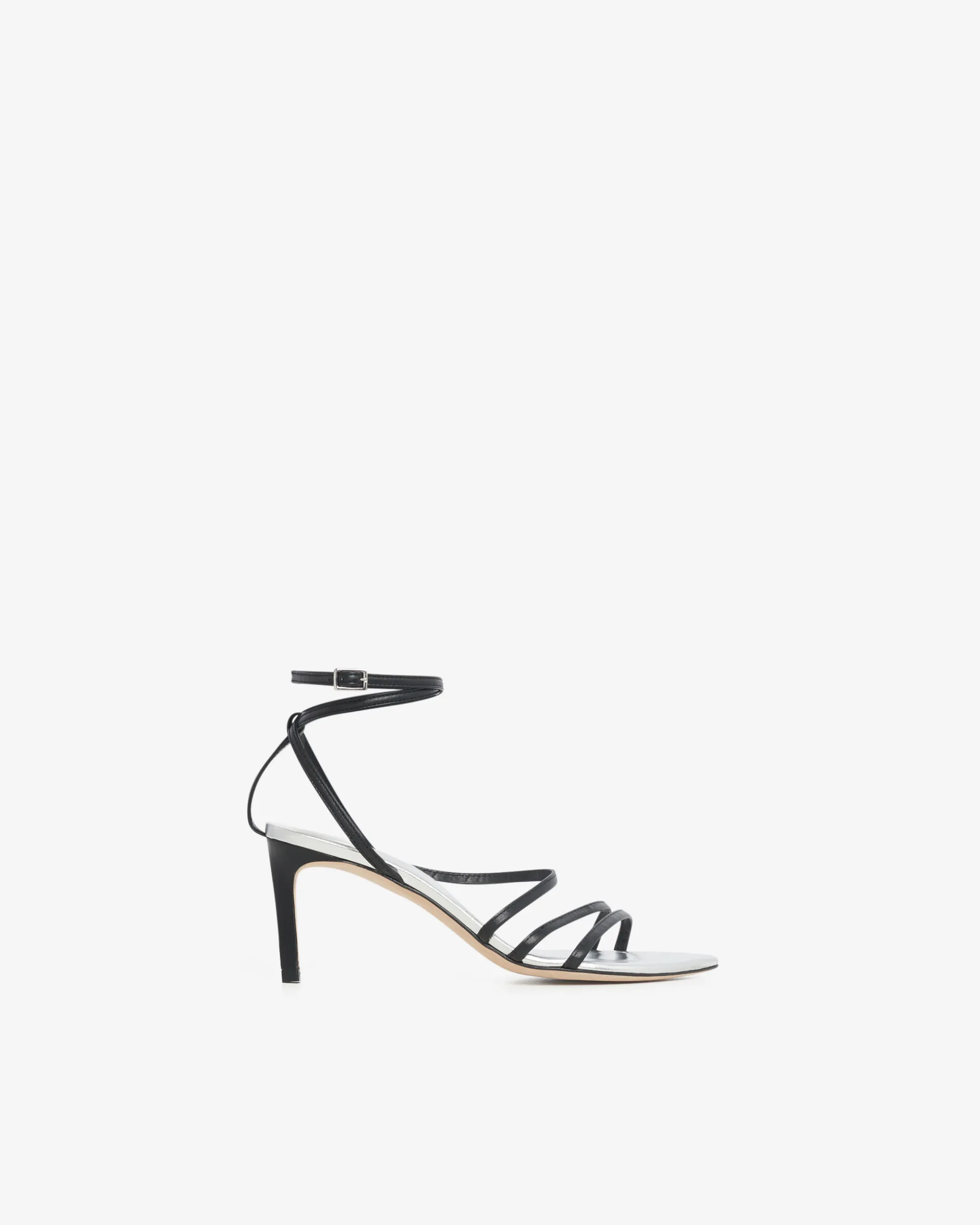 Sandales A Talons En Cuir Ido