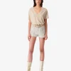 Short Court En Tweed Saphio