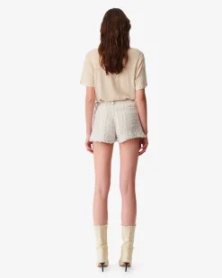 Short Court En Tweed Saphio