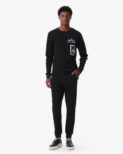 Sweat Gaufre Col Rond Luigi