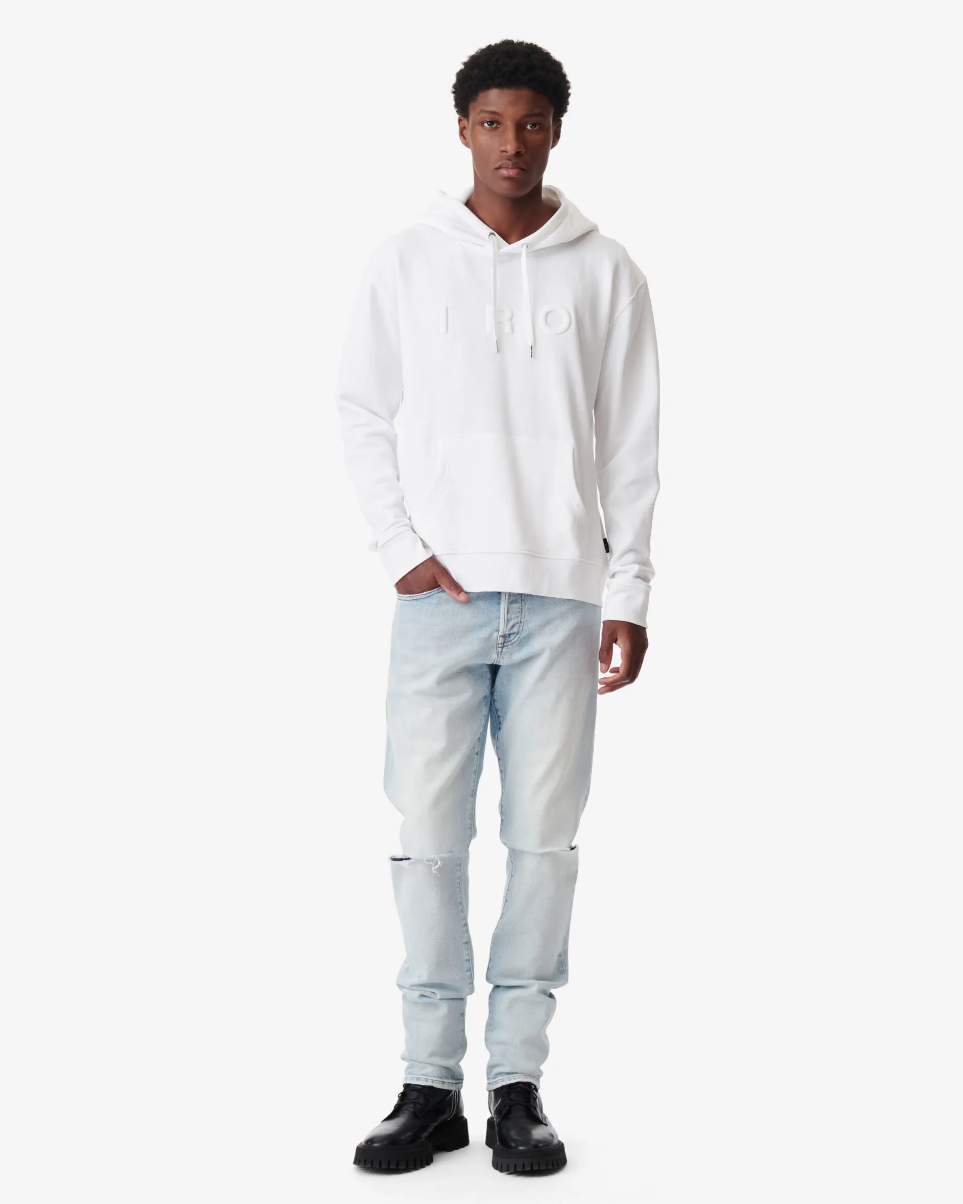 Sweat Logo A Capuche Plinio