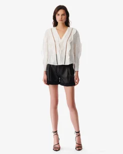 Top A Dentelle Col V Kekoa