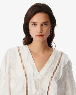 Top A Dentelle Col V Kekoa