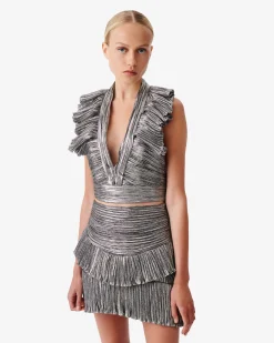 Top A Volants Qadira