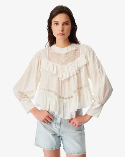 Top Brode A Volants Celar