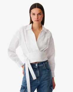 Top Croise Col Classique Zazou