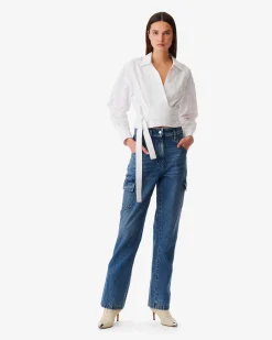 Top Croise Col Classique Zazou