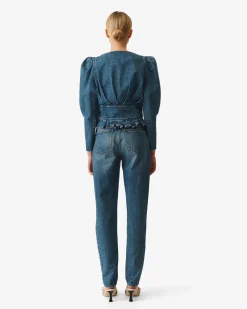 Top En Jean Col V Silja