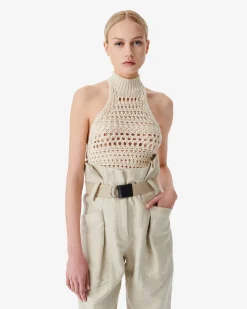 Top En Maille A Col Montant Ewea