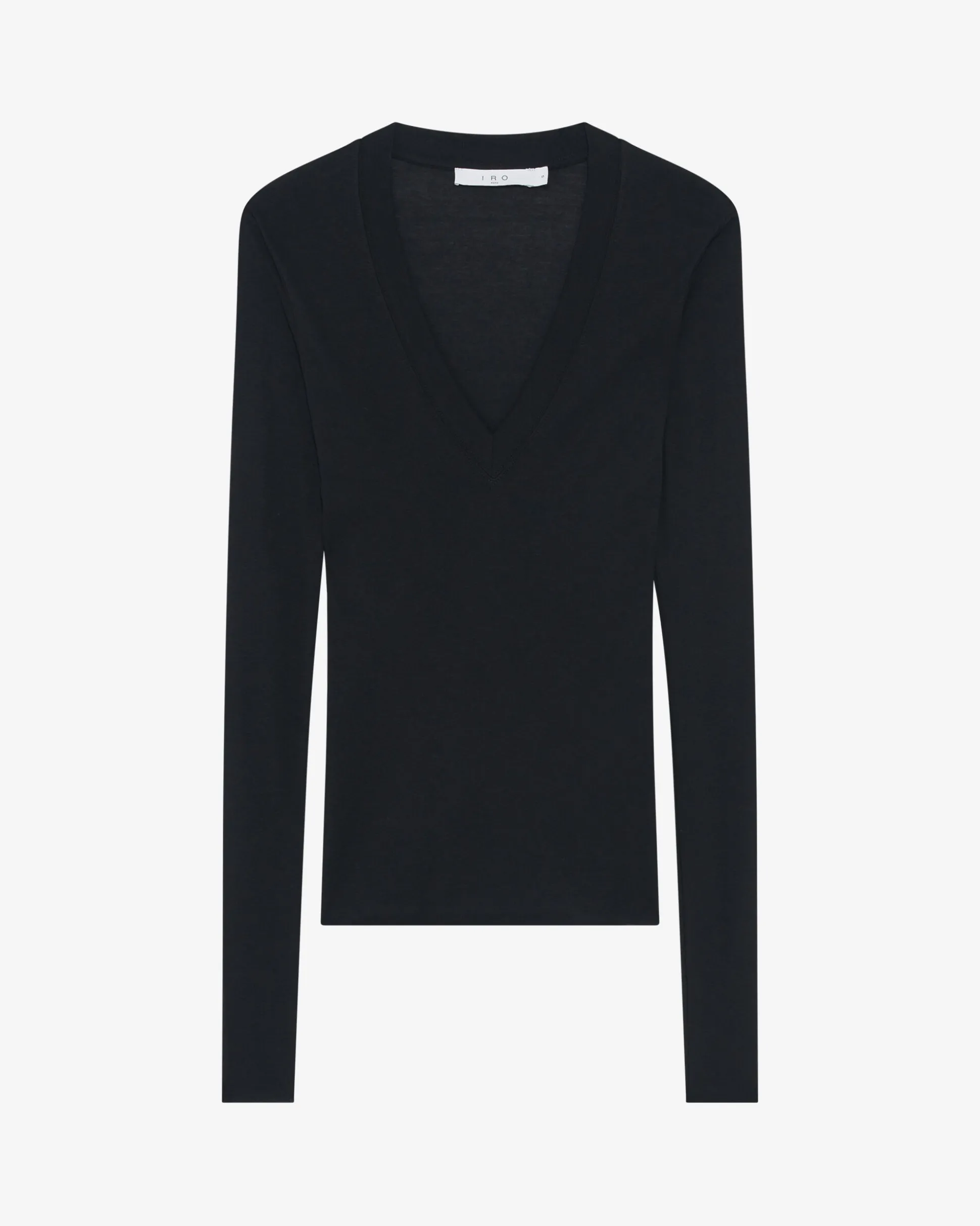 T-Shirt Col V Amatillo