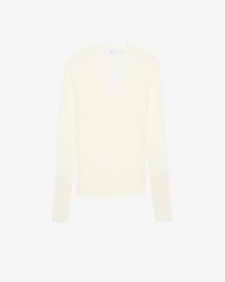 T-Shirt Col V Amatillo