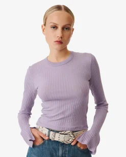 T-Shirt Cotele Col Rond Ersilia