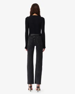 T-Shirt Cotele Col Rond Ersilia