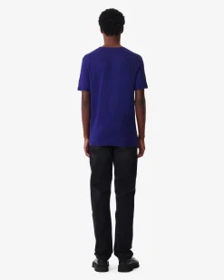 T-Shirt En Lin Col Rond Turi