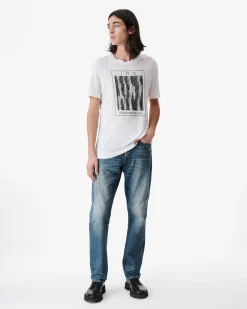 T-Shirt Imprime Col Rond Jorow