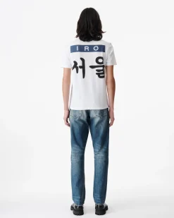 T-Shirt Imprime Col Rond Napilo