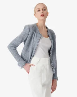 Veste Classique A Franges Shavani