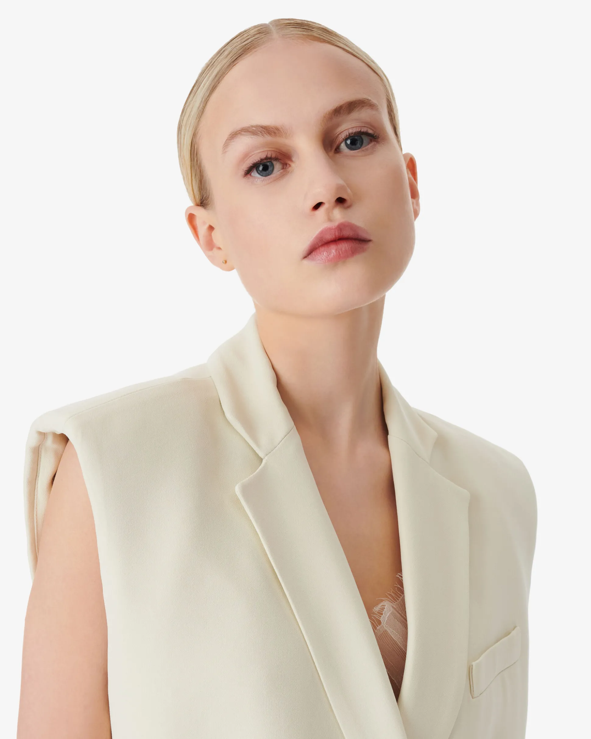 Veste De Tailleur Sans Manches Dumela