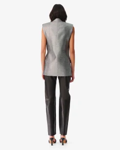 Veste De Tailleur Sans Manches Romala