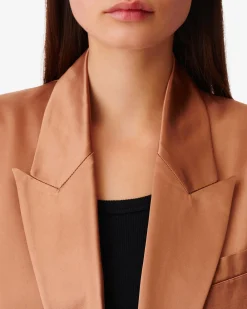 Veste De Tailleur Satinee Beatrice
