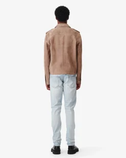 Veste En Cuir Suede Jorin