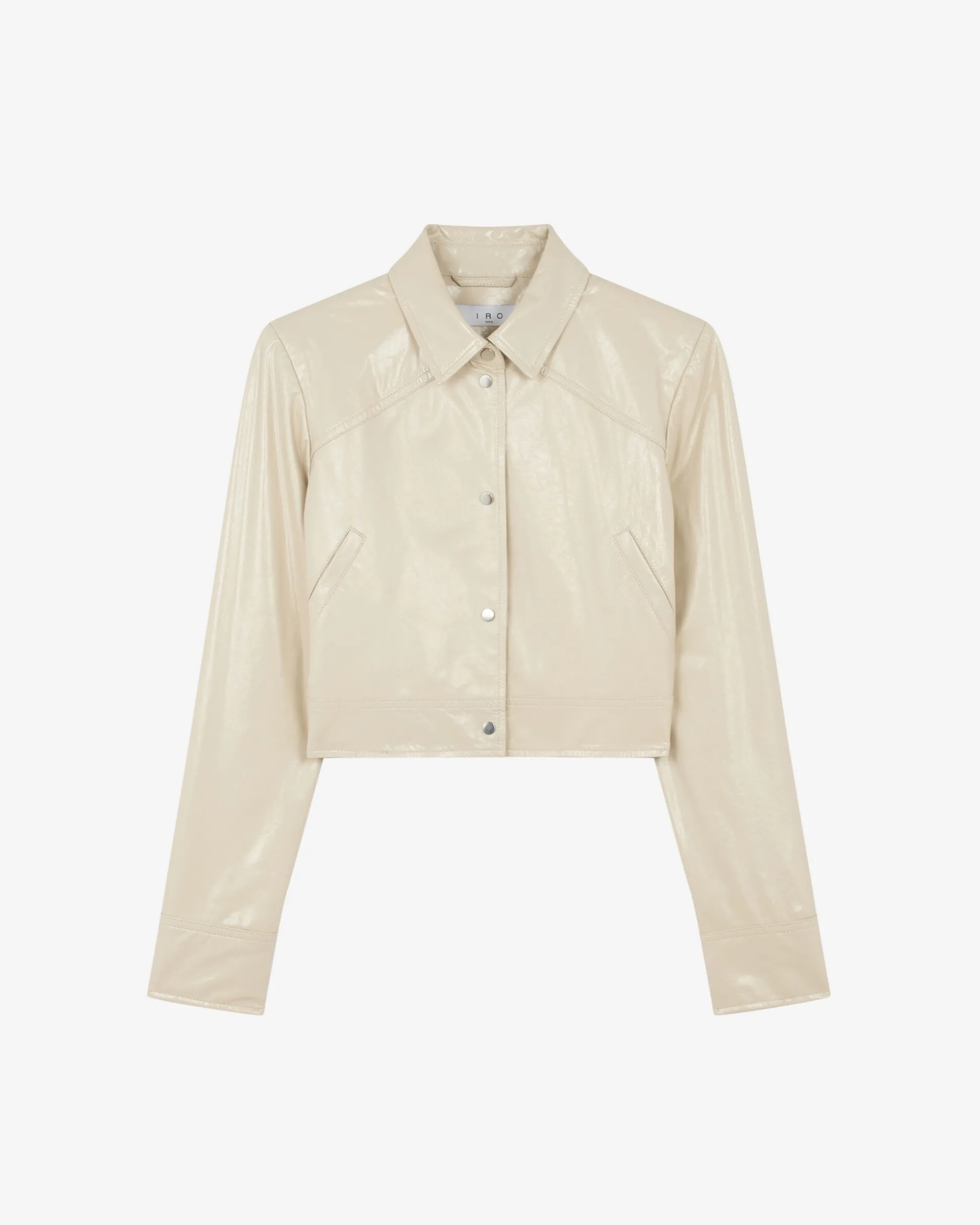 Veste En Cuir Verni Devta