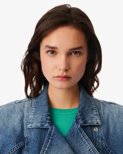 Veste En Jean Sans Manches Beverly