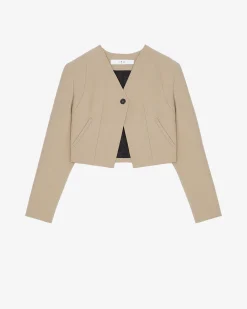 Veste En Laine A Epaulettes Ursa