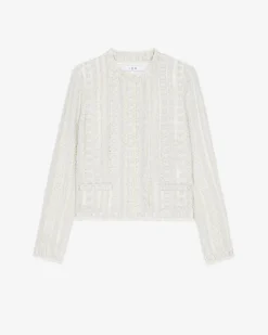 Veste En Tweed Col Rond Sorayan