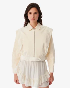 Veste Stucturee En Cuir Fabia